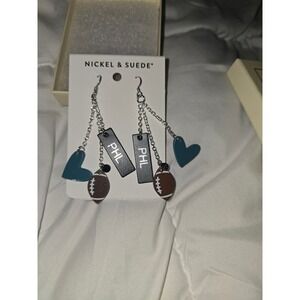 Philadelphia Eagles Commemorative Earrings New